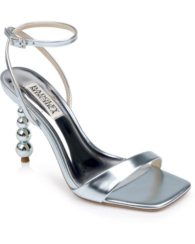 Badgley Mischka Ivette Ii Ankle Strap Sandal - White