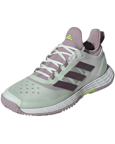 adidas Adizero Ubersonic 4.1 Tennis Sneaker - Gray