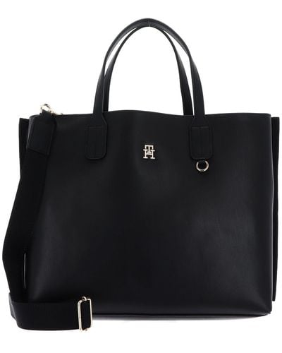 Tommy Hilfiger Iconic Tommy Satchel AW0AW15692 - Negro