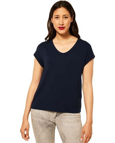 Street One A318114 Leichtes Sommershirt - Blau