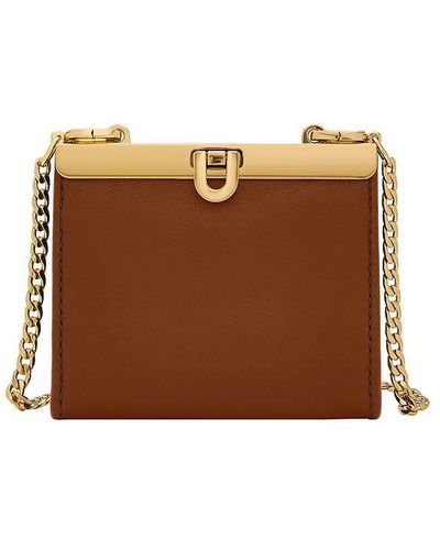 Fossil Zb1959631 Clutch Penrose Crinkle Look Patent Leather Bag in