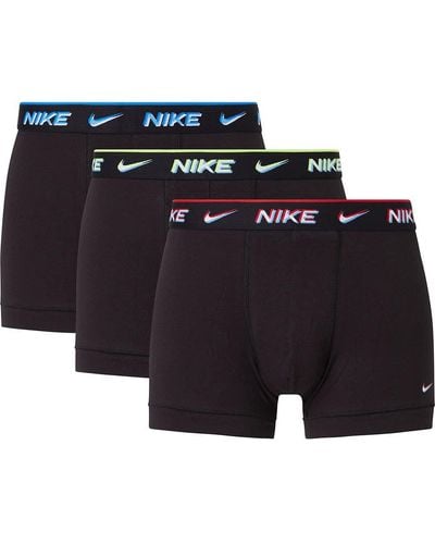 Nike 0000ke1008 Boxer 3 Units L - Noir