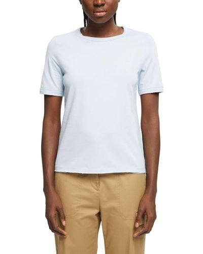 Esprit 013ee1k323 T-Shirt - Bianco