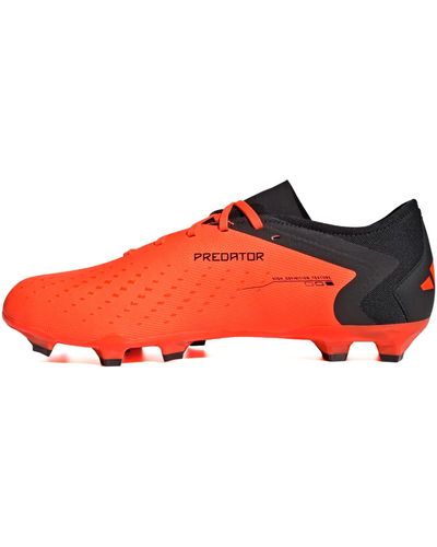 adidas Schuhe - Nocken Predator Accuracy.3 L FG Marinerush orangeschwarzschwarz - Rot
