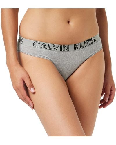 Calvin Klein Bikini, Slip Donna - Grigio
