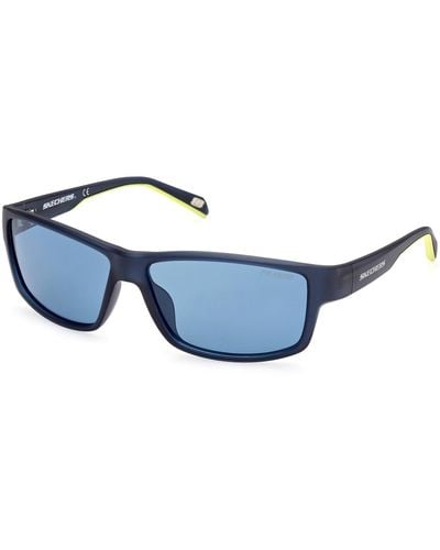 Skechers Se6159 Sonnenbrille - Blau