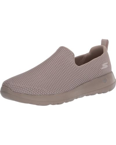 Skechers S Go Walk Sneaker Max Comfort Memory Foam Lightweight Summer Shoe - Gray