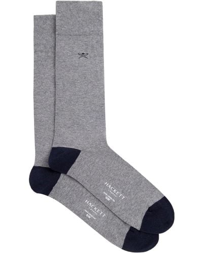 Hackett Contrast T/h Sock 2p - Grey