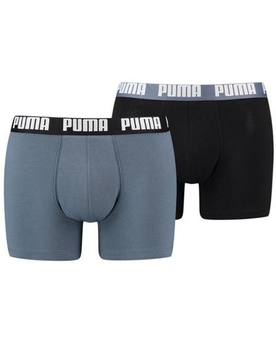 PUMA Basic Boxers 2 Pack Pugile - Arancione