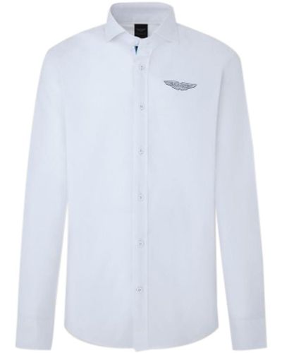 Hackett Amr Pitlane Shirt - White