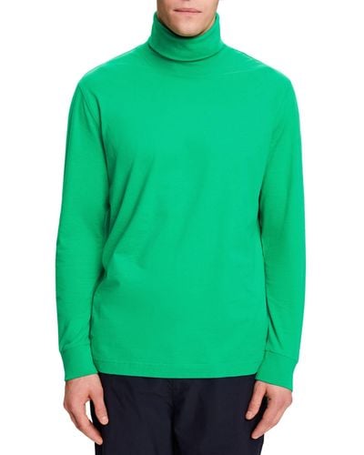 Esprit 093ee2k309 T-shirt - Green