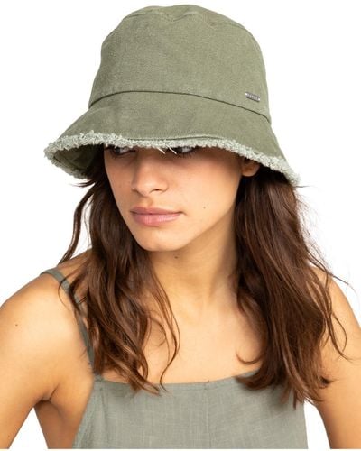 Roxy Victim Of Love Bucket Hat S-m - Green