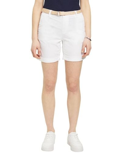 Esprit 993ee1c305 Shorts - Blanc