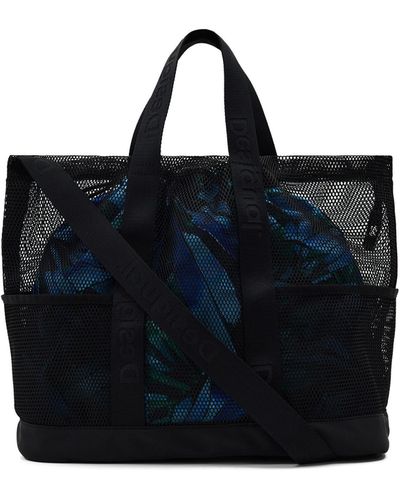 Desigual Bolsa Simple Bag 2000 Black para Mujer - Negro