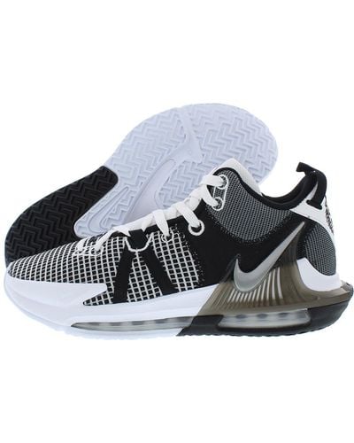 Nike Lebron Witness Vii S Basketball Trainers Dm1123 Trainers Shoes - Metallic