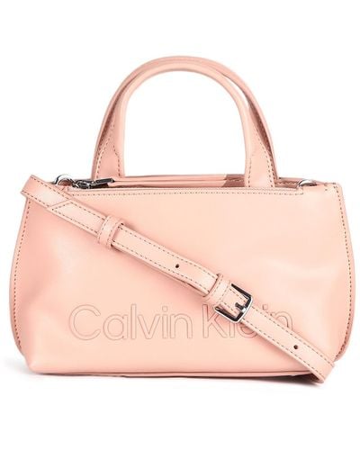 Calvin Klein Ck Set Mini Tote - Pink