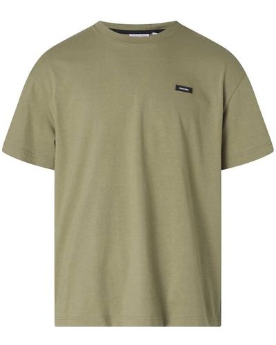 Calvin Klein Cotton Comfort Fit Short Sleeve T-shirt Xl - Green