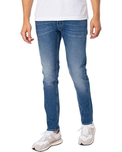 Replay Jeans Willbi Regular-Fit mit Stretch - Blau