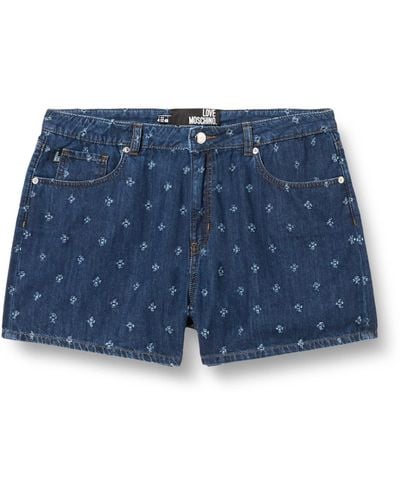 Love Moschino Casual Shorts - Blau