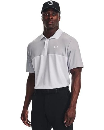 Under Armour Performance 3.0 Colorblock S Polo - Black