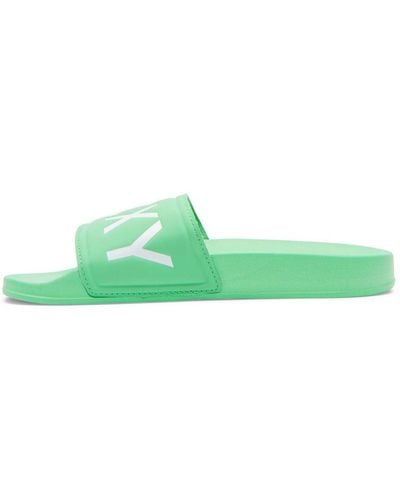 Roxy Slider Sandals For - Green