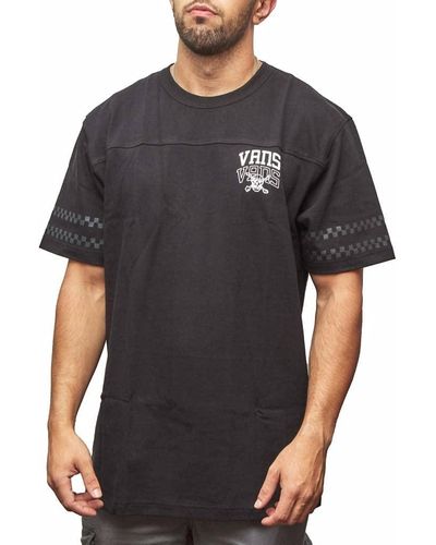 Vans T-Shirt da Uomo Varsity Nera Taglia S cod VN0A54BNBLK - Nero