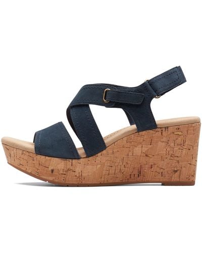 Ocurrencia Inmundicia Disminución Clarks Wedge sandals for Women | Online Sale up to 59% off | Lyst
