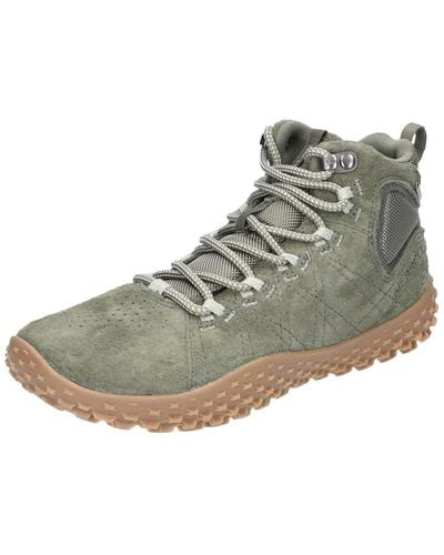 Merrell Wrapt Mid Waterproof Walking Boots- Aw23 - Green