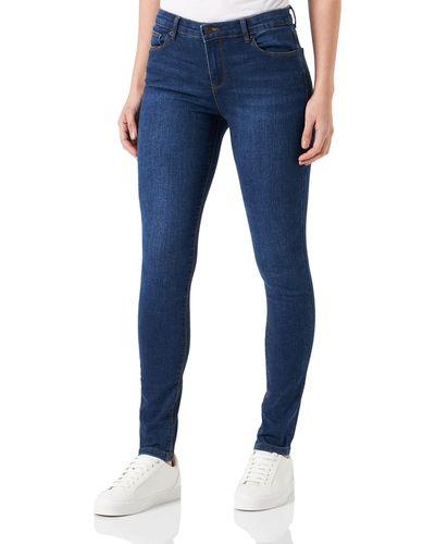 Springfield Slim Lavado Sostenible Pantalones Vaqueros - Azul