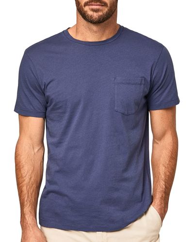 Hackett GMT Dye Tee T-Shirt - Blau
