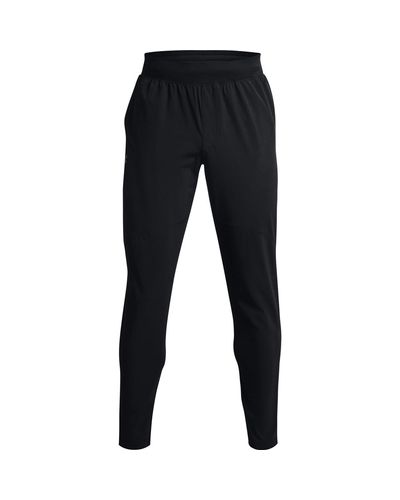 Under Armour Size Stretch Woven Tapered Pants, - Blauw