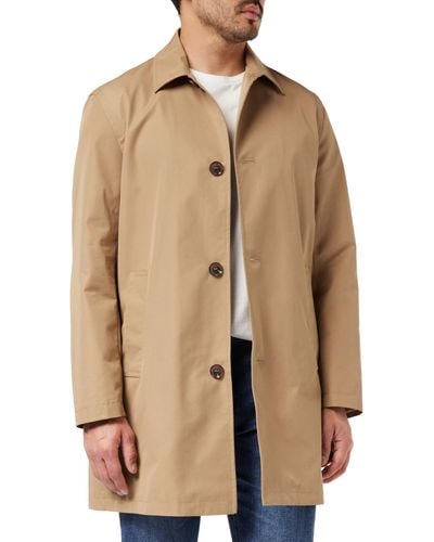 Benetton Duster 2g79un032 Waterproof Jacket - Natural