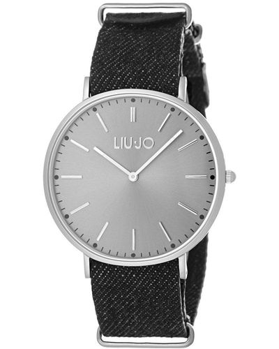 Liu Jo Analog Quarz Uhr mit Stoff Armband LJW-TLJ1086 - Mehrfarbig