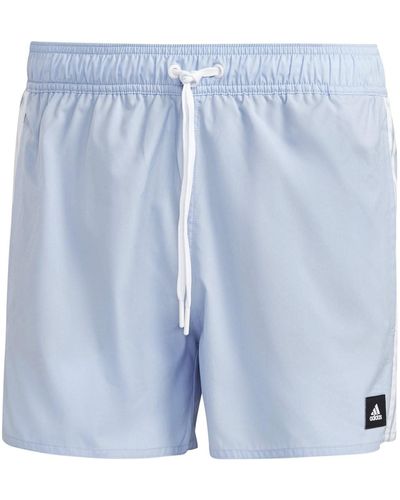 adidas 3s Clx Sh Vsl Swim Shorts - Blauw