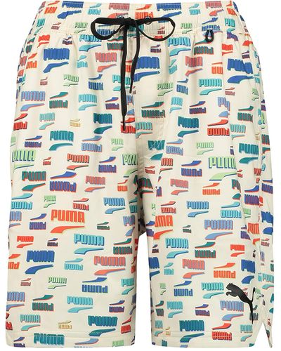 PUMA Loose fit Board Shorts - Blau