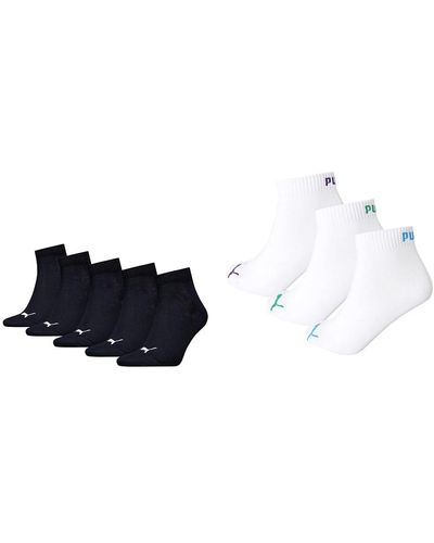 PUMA Socken Schwarz 43-46 Socken Weiß 43-46 - Blue