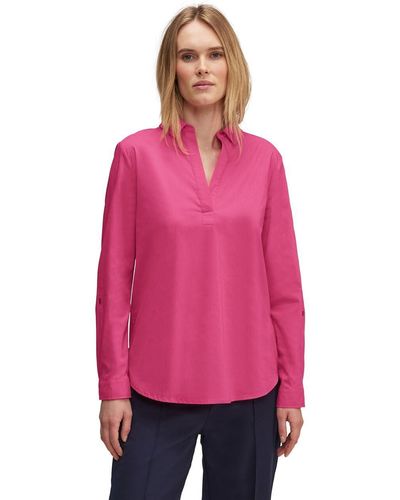 Street One Business Longbluse - Pink