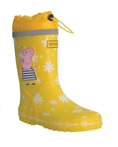 Regatta PeppaSplash Welly - Amarillo