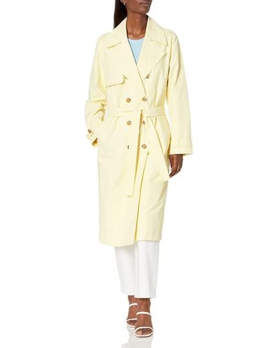 The Drop Trench Coat - Yellow