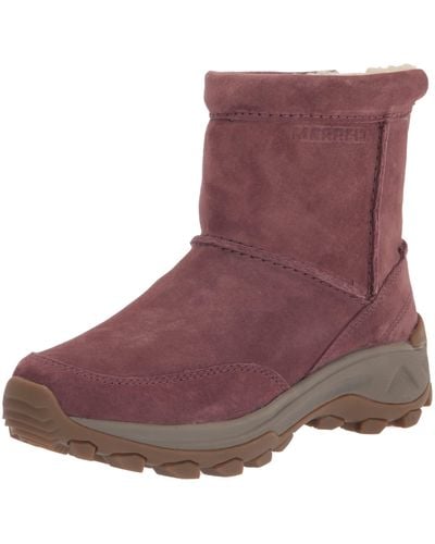 Merrell Winter Pull On Snow Boot - Purple