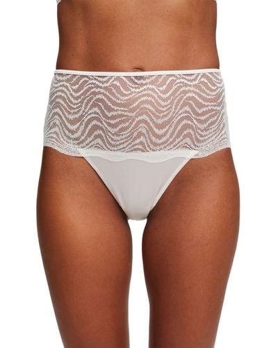 Esprit String Moving Lace Rcs H.w.string,off-white,42 - Bruin