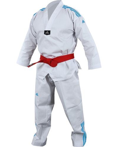 adidas Taekwondoanzug - Blau