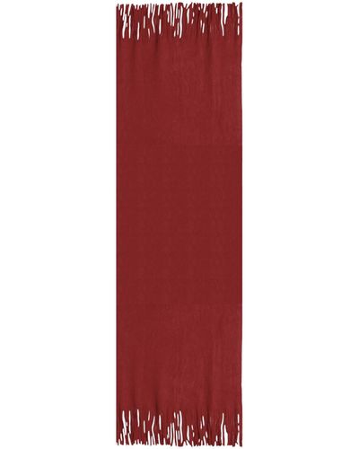 Steve Madden Supersoft Solid Blanket Scarf - Red