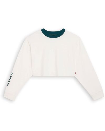 Levi's Levi ́s® Sweatshirt Graphic LS Crop - Weiß
