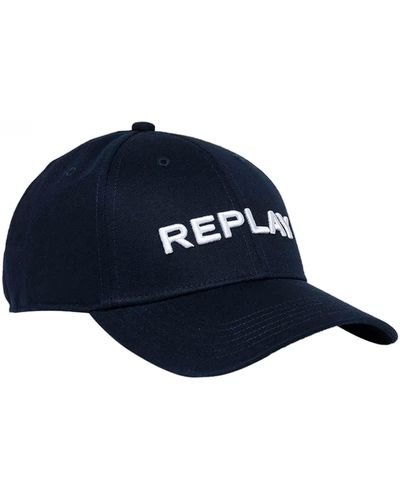 Replay Ax4161.000.a0113 Baseball Cap - Blue