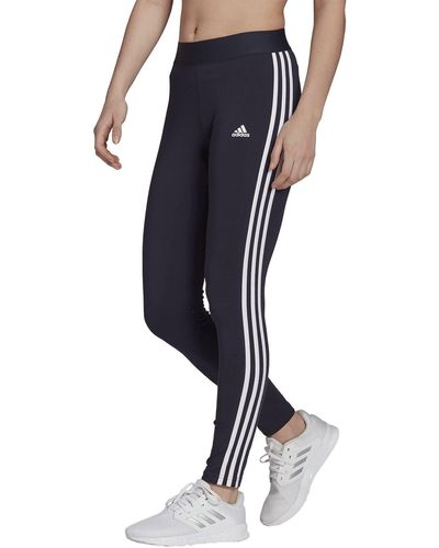 adidas 3 Strepen leggings - legging - Blauw