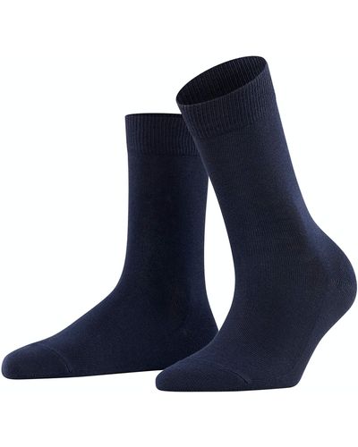 FALKE 3 Pairs Of Socks Women 47686 Sensitiv London So Non-constricting Elastic - Blue