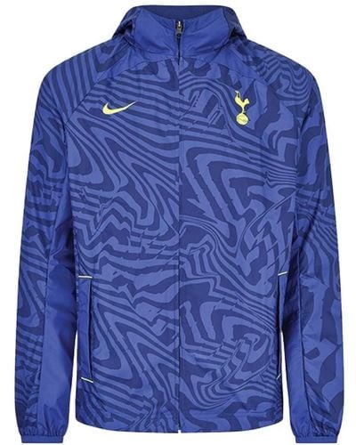 Nike 2022-2023 Tottenham Awf Lightweight Jacket - Blue