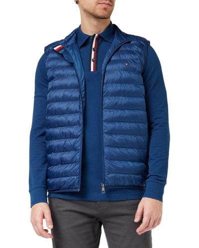 Tommy Hilfiger Packable Recycled Vest Padded - Azul