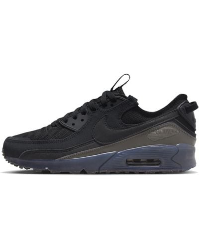 Nike Air Max Terrascape 90 Trainers Trainers Leather Shoes Dq3987 - Black